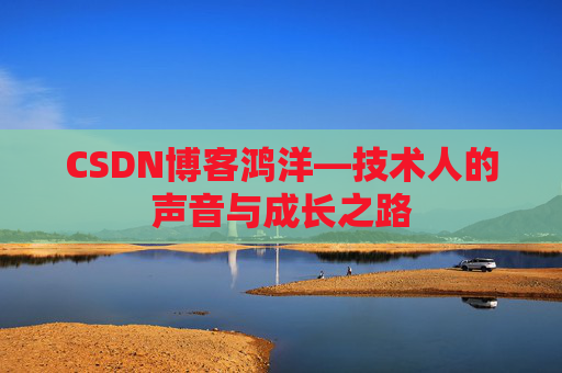 CSDN博客鸿洋—技术人的声音与成长之路